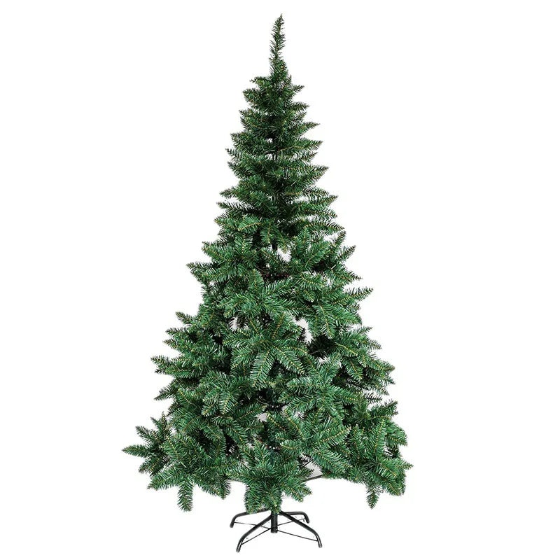 PVC Christmas Tree in Pink Blue Flocking Cedar 60-180cm Desktop Mall Decoration|Holiday Decor