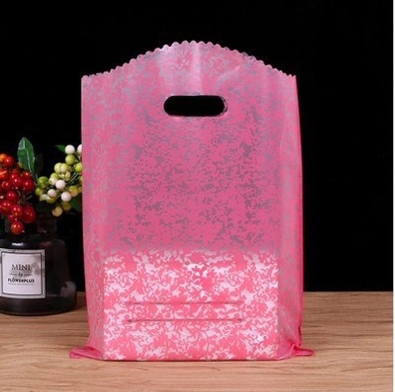 Cute Small Thickened Plastic Gift Bag for Handbags and Clothing Stores|Packaging Bags