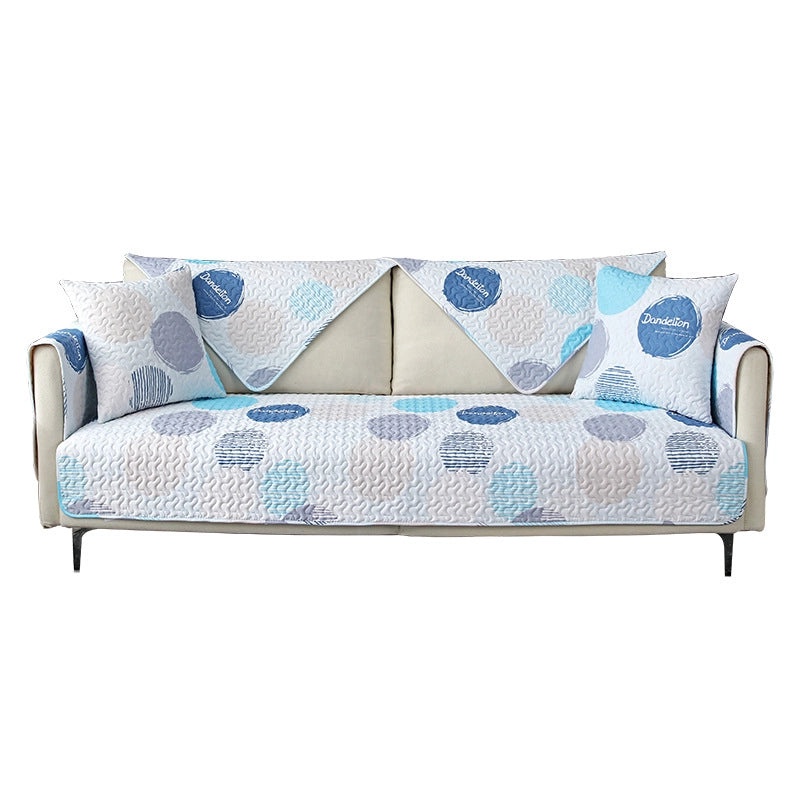Four Seasons Cotton Sofa Cushion Non-slip Soft Cover Luxury Sofa Towel Protector|Home Decor Sofa Accessories