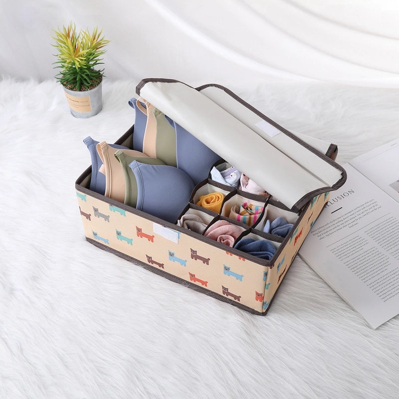 Simple Solid Color Fabric Storage Pouch|Storage Bags