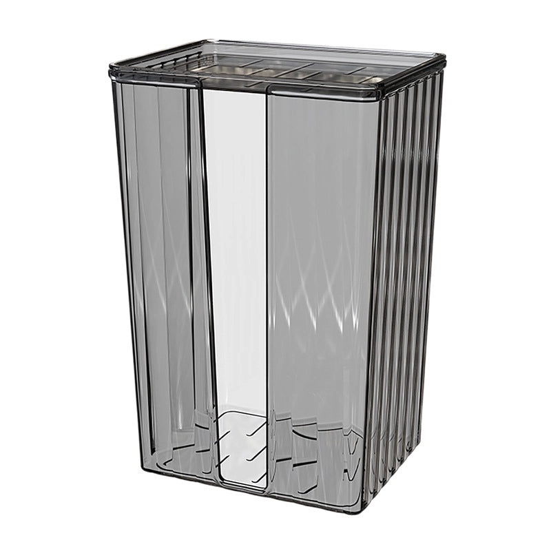 Wall-mounted Transparent Tissue Box for Bathroom Kitchen Toilet Storage | Home & Living Accessories