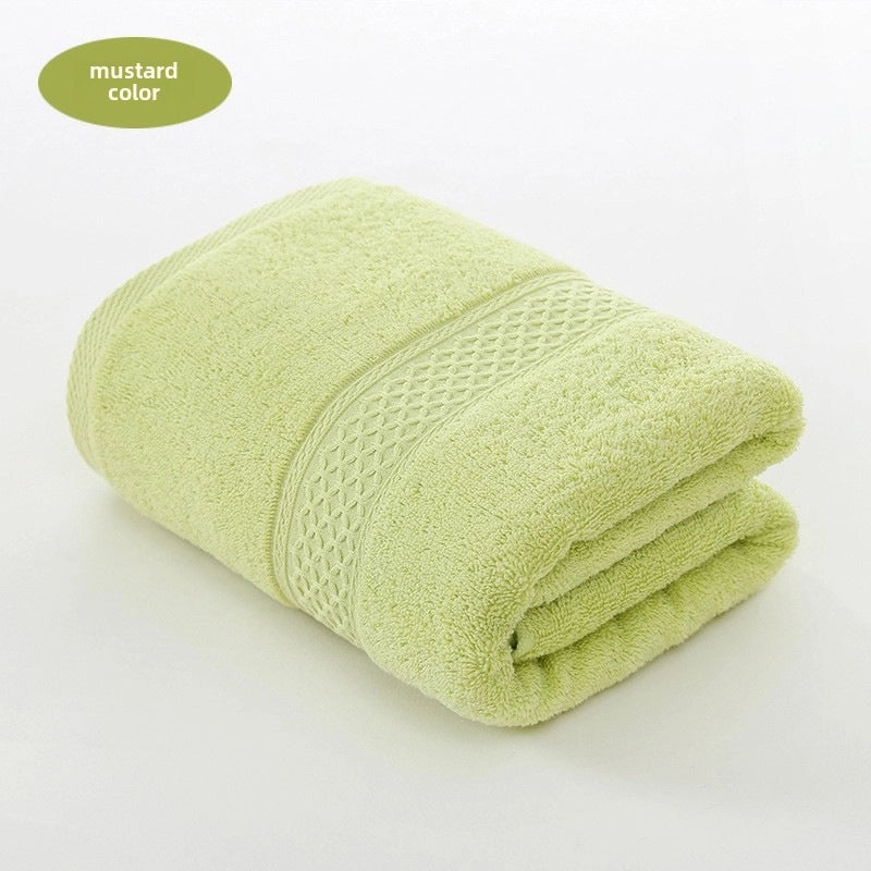 Gaoyang Thickened Pure Cotton Bath Towel Large Absorbent Soft Household Hotel Spa Towel | Home & Living > Bath > Towels