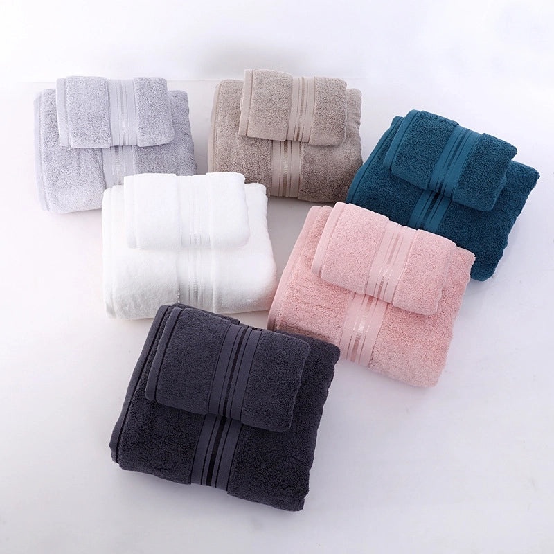 Gaoyang Thickened Pure Cotton Bath Towel Large Absorbent Soft Household Hotel Spa Towel | Home & Living > Bath > Towels