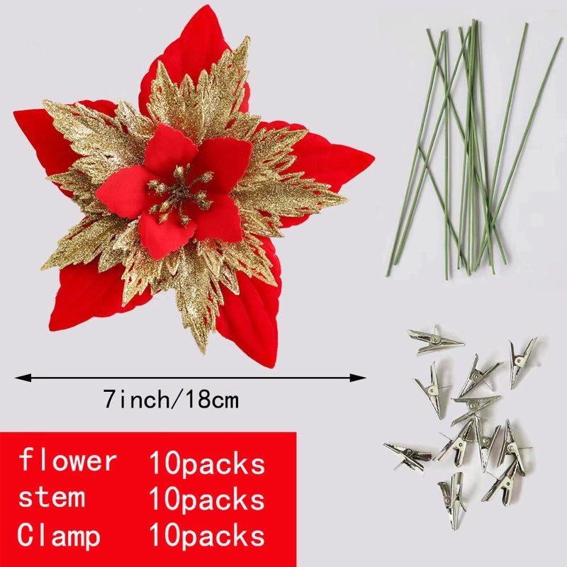Festive Minimalist Floral Decoration for Christmas Party|Holiday Party Decorations
