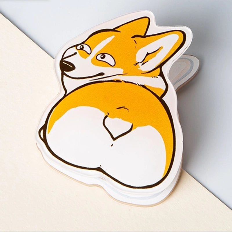 Colorful Animal Cartoon Acrylic Hair Clip Cute Long Tail Design for Kids|Hair Accessories