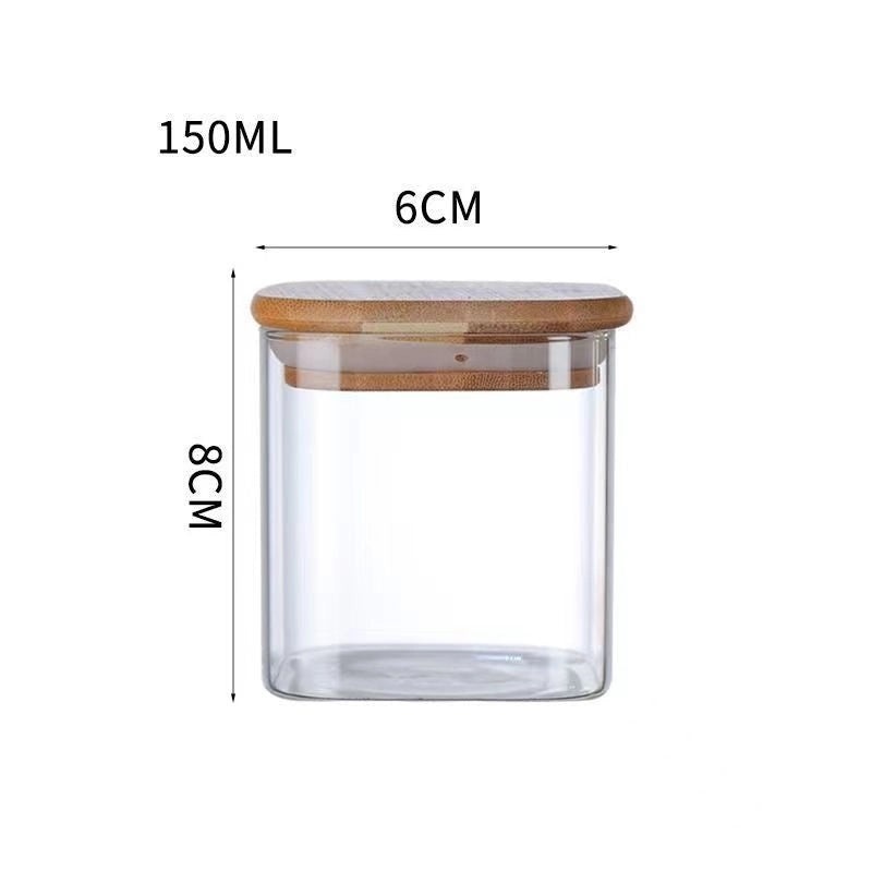 Simple Modern Glass Storage Box for Home Organization|Home Storage & Organization