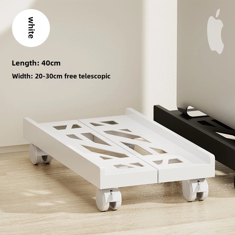 Retractable Desktop Computer Chassis Tray Removable Host Base Storage Rack|Computer Accessories