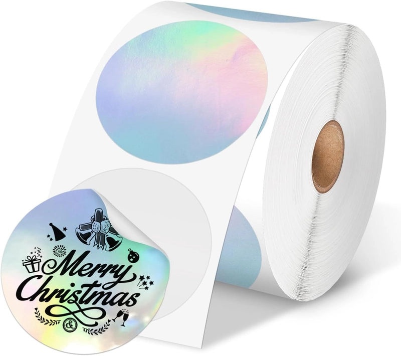 Phomemo Round Waterproof Thermal Label Paper Self-Adhesive Electronic Logistics Shipping Labels|打印耗材