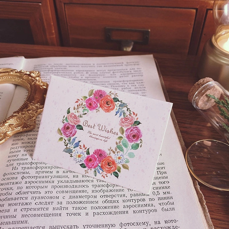 200 Pieces Valentine’s Day Sweet Floral Paper Date Festival Greeting Card Invitations Bulk|Greeting Cards & Invitations