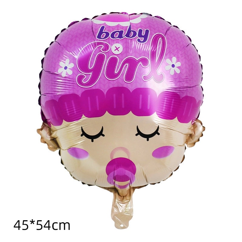 Birthday Cute Human Aluminum Foil Balloons for Party Festival Decorations|Party Supplies