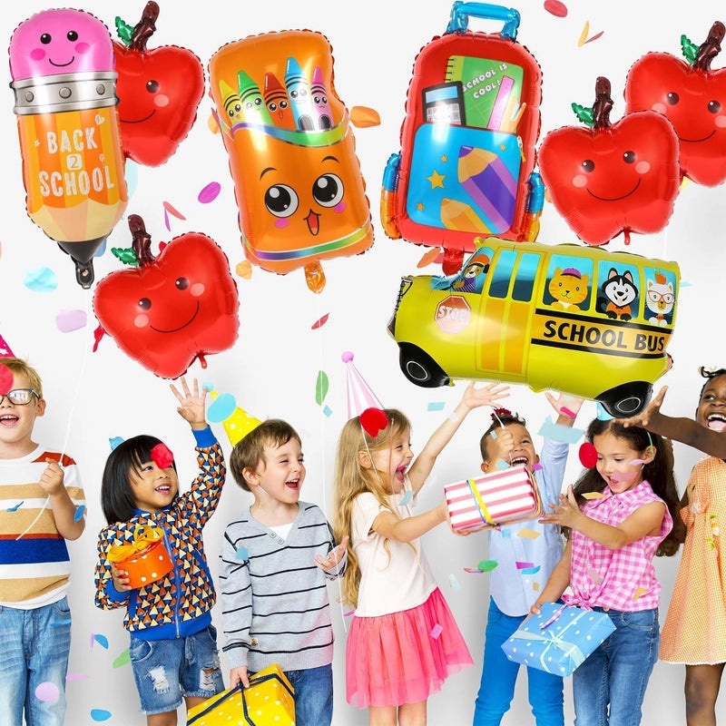 Back To School Cute Classic Letter Pencil Aluminum Foil Balloons for Party Festival Decor|Party Supplies Balloons