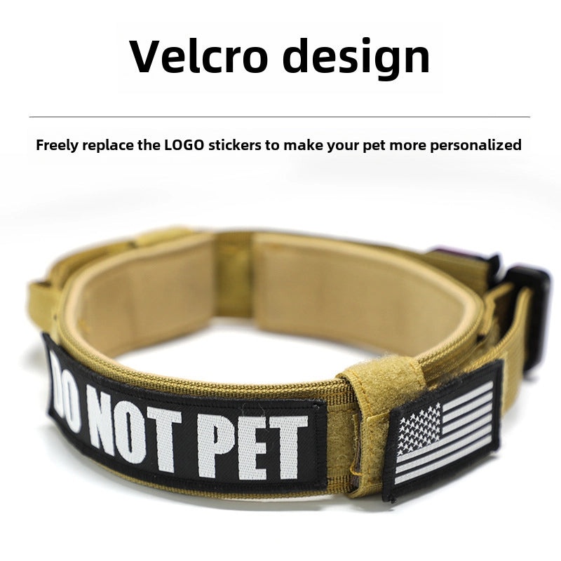 Outdoor Tactical Dog Collar for Medium and Large Dogs | Tactical Pet Accessories