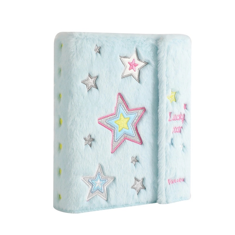 Star Pattern Plush Graduation Photo Album Minimalist Cartoon Preppy Style|Photo Albums & Scrapbooks