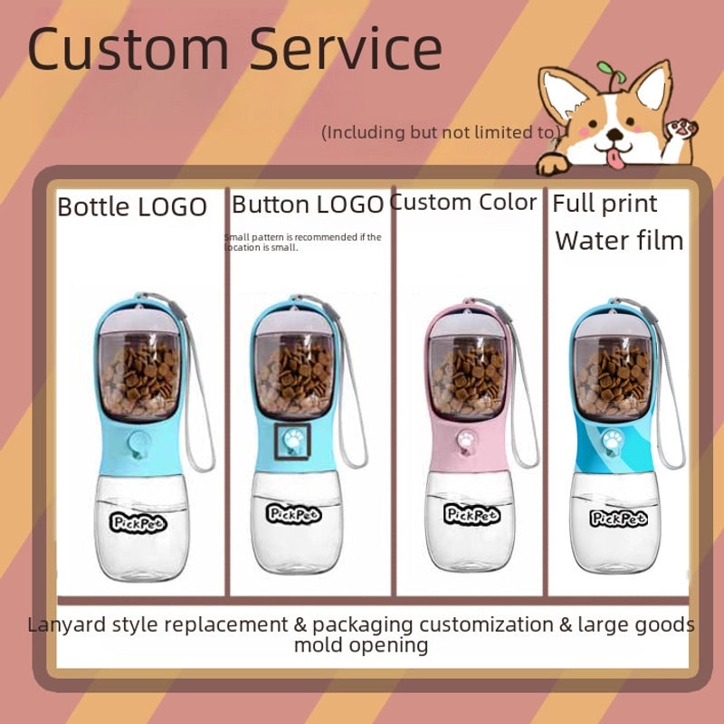 Stainless Steel Dog Food Bowl with Non-slip Silicone Base and Easy-Grip Handle | Pet Supplies