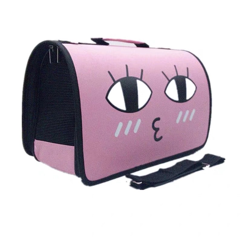 Foldable Space Capsule Pet Carrier Backpack for Small Dogs and Cats Portable Outing Cage Bag|Pet Carriers & Travel Gear