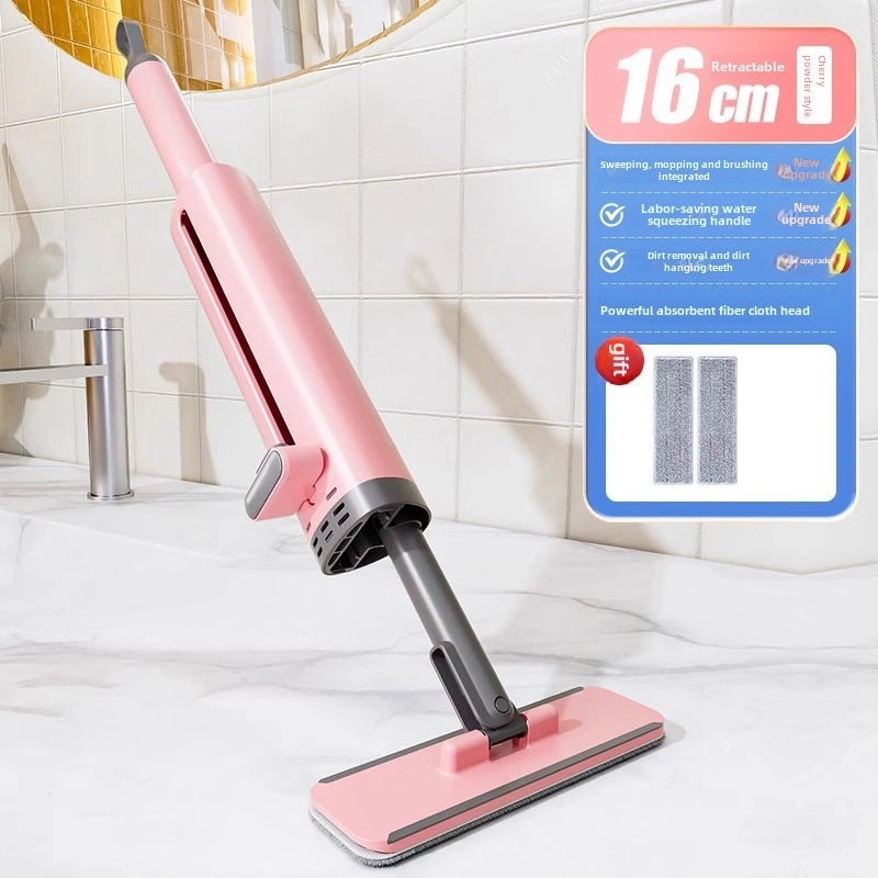 Mini Hand-held Absorbent Flat Mop Lightweight Desktop Kitchen Bathroom Cleaning Tool|家居清洁用品