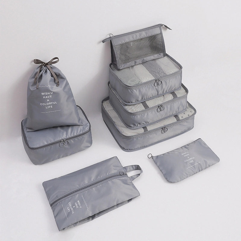 Travel Organizer Bag 9-Piece Set | Travel Accessories