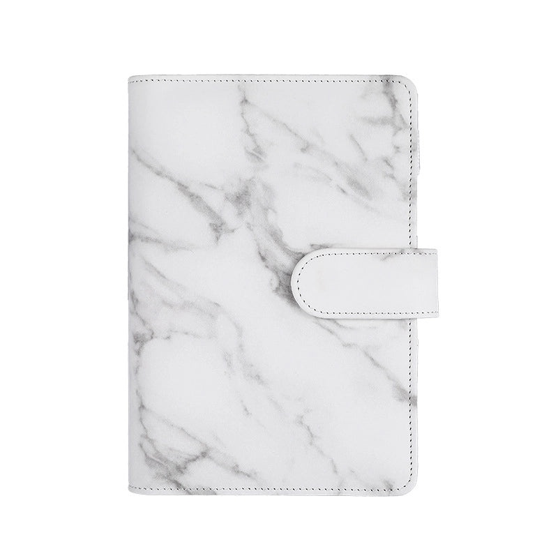 Solid Color Spiral Notebook with PU Leather Cover for School Learning|Stationery & Office Supplies