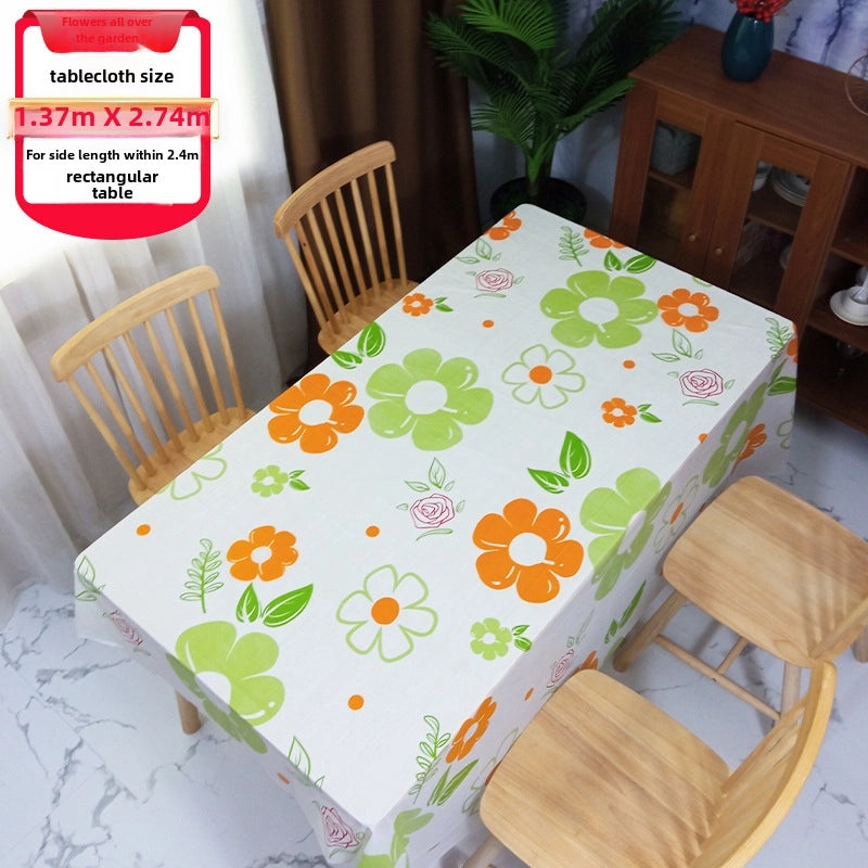 Kids Birthday Disposable Rectangular Tablecloth for Party Classroom Decoration|Party Supplies