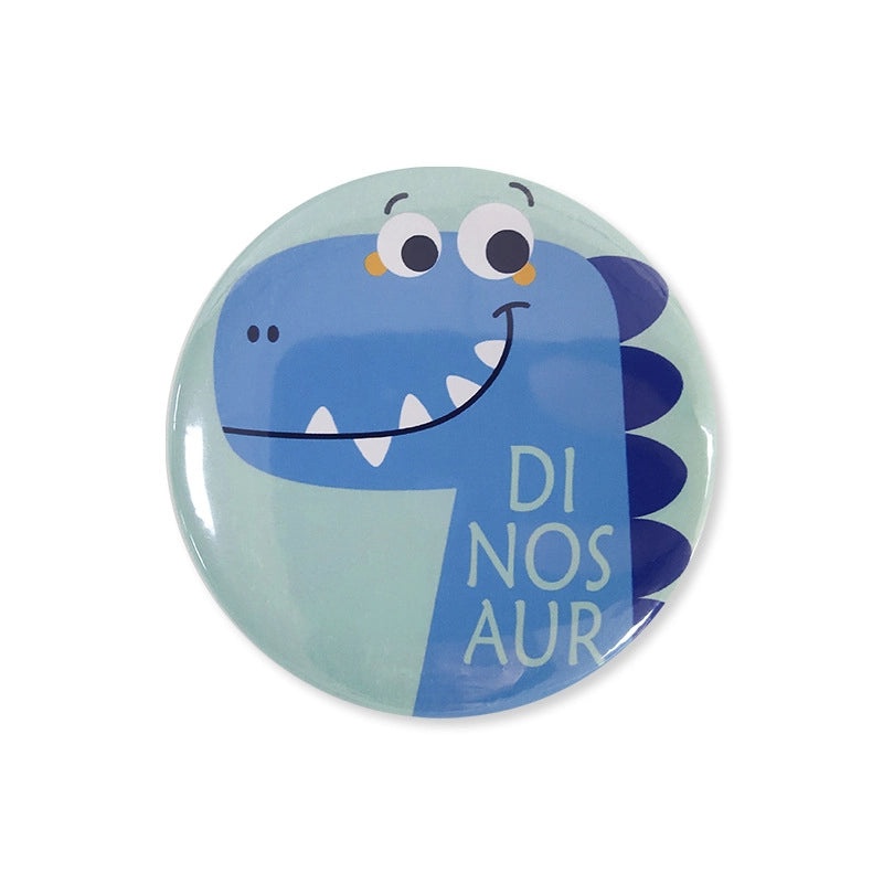 Adorable Alphabet Dinosaur Iron Pin 1 Piece||Brooches Pins