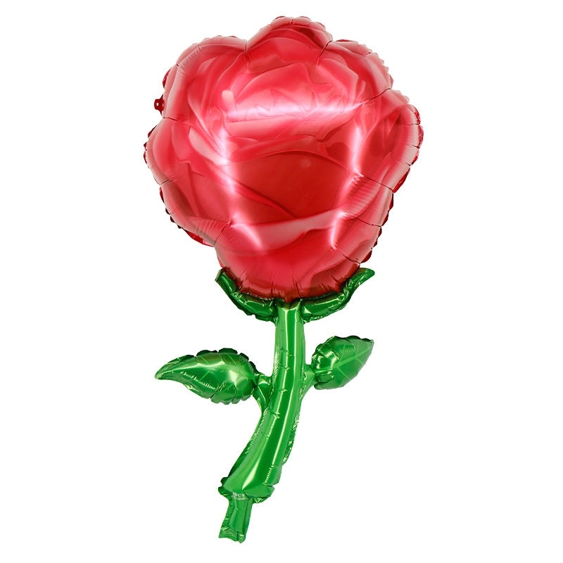 Sunflower Rose Tulip Flower Foil Balloon for Birthday Wedding Party Decoration Kids Toy|Party Supplies Balloons