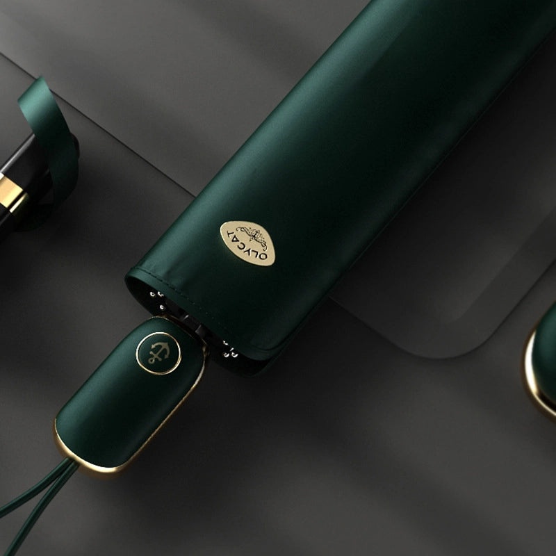 Lycat Ouli Cat Automatic Three-Fold Sunny Umbrella with UV Protection and Sunscreen | Umbrellas & Sunshades