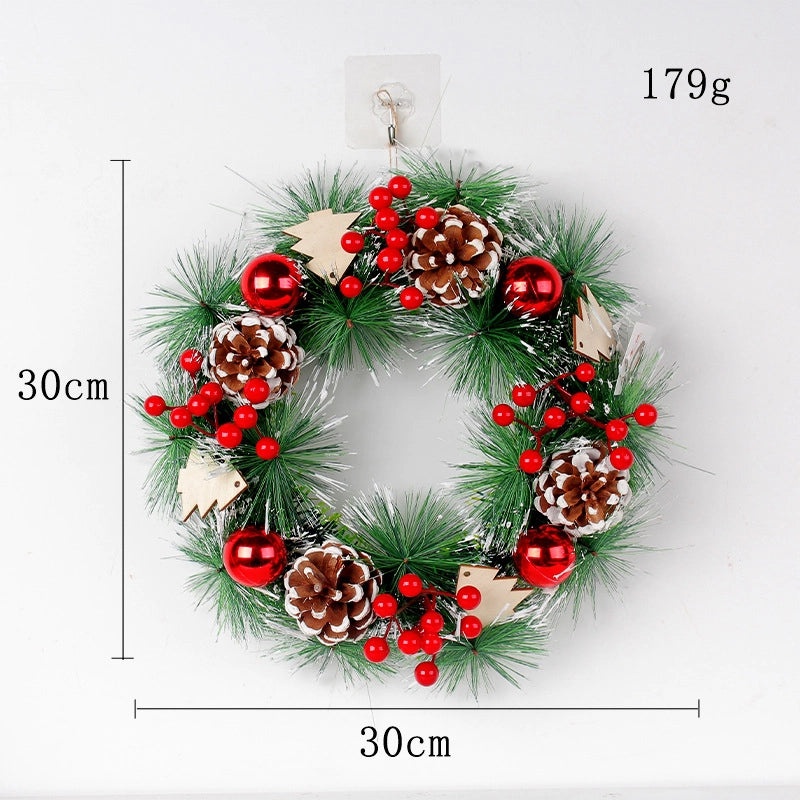 Minimalist Christmas Tree and Pine Cone Garland Decoration|Holiday Decorations