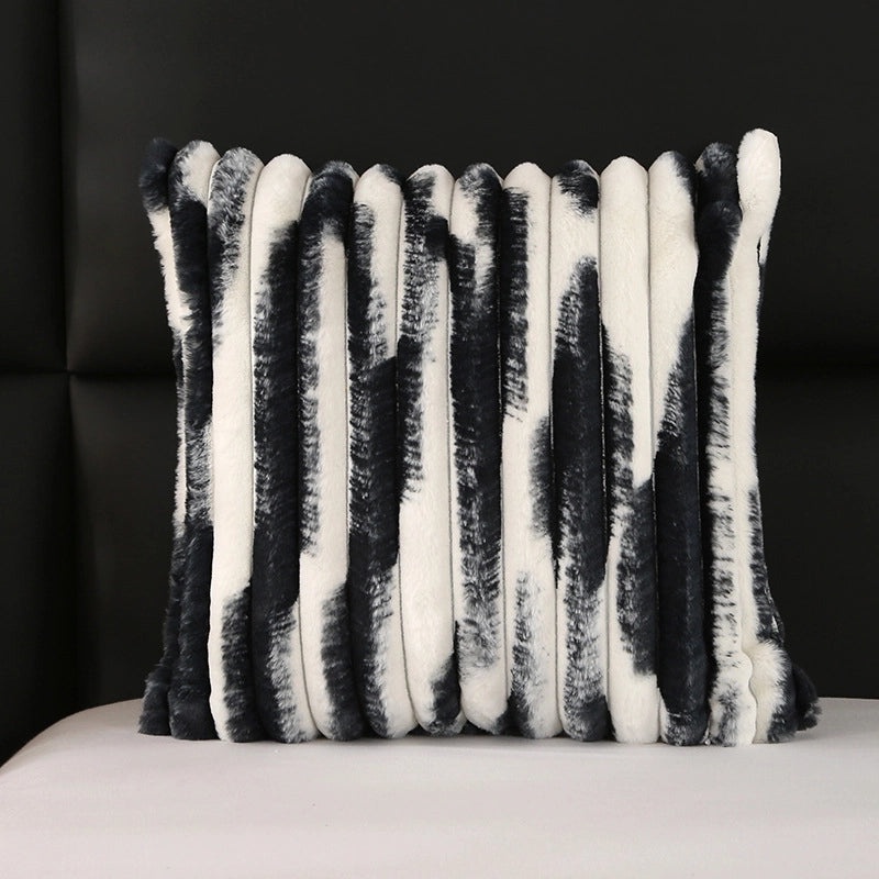 Cozy Geometric Pattern Plush Pillow Covers for Vacation Home Decor|Home Decor & Pillows