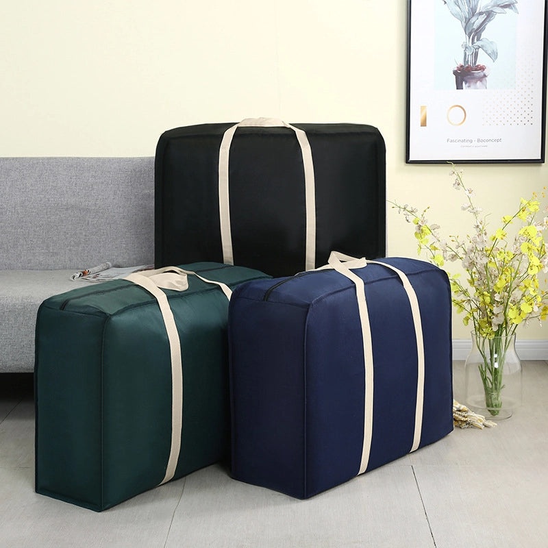 Large Waterproof Moving Storage Bag for Quilts Clothes Cotton Bedding | Home Storage & Organization