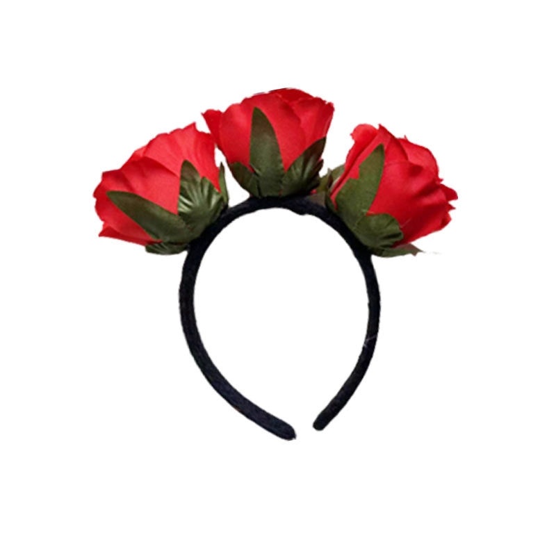 Valentine's Day Hair Band and Gloves Set for Adults and Kids | Hair Accessories & Costume Props