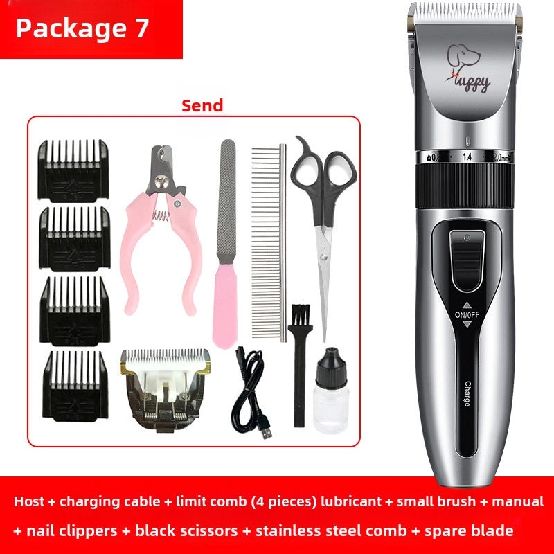 Pet Electric Hair Clipper Set for Dogs and Cats | Pet Grooming Tools