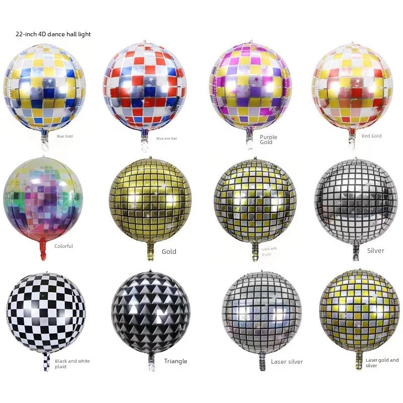 Festive Aluminum Foil Decoration for Christmas, Valentine's Day, and Birthday Parties|Holiday Decorations