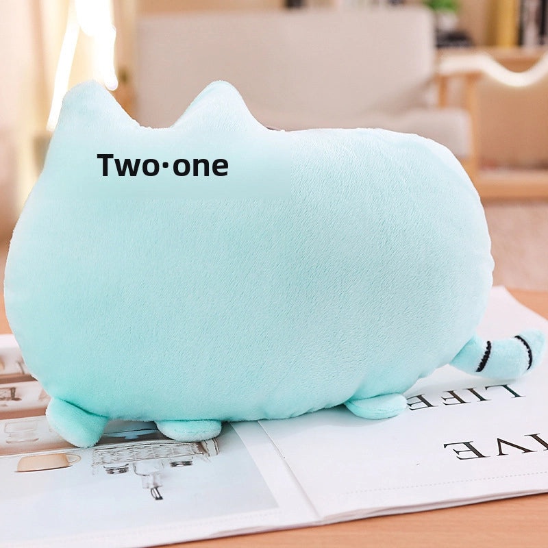 Cartoon Cat Face Cushion for Sofa and Bedside | Home Decor Cushion | Cute Biscuit Cat Pillow | Living Room Accessories | Plush Cat Cushion|Home D