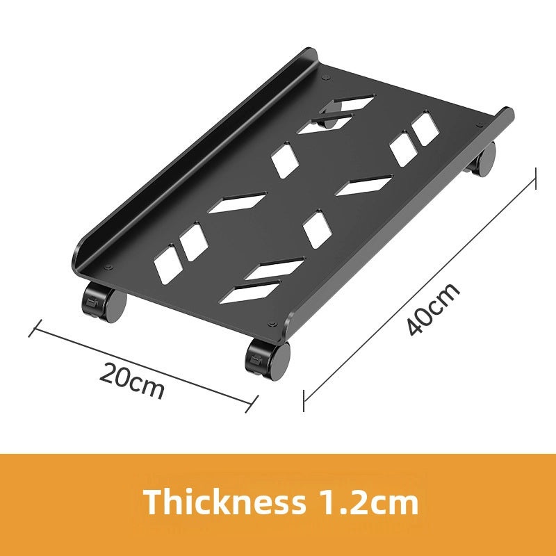 Retractable Desktop Computer Chassis Tray Removable Host Base Storage Rack|Computer Accessories