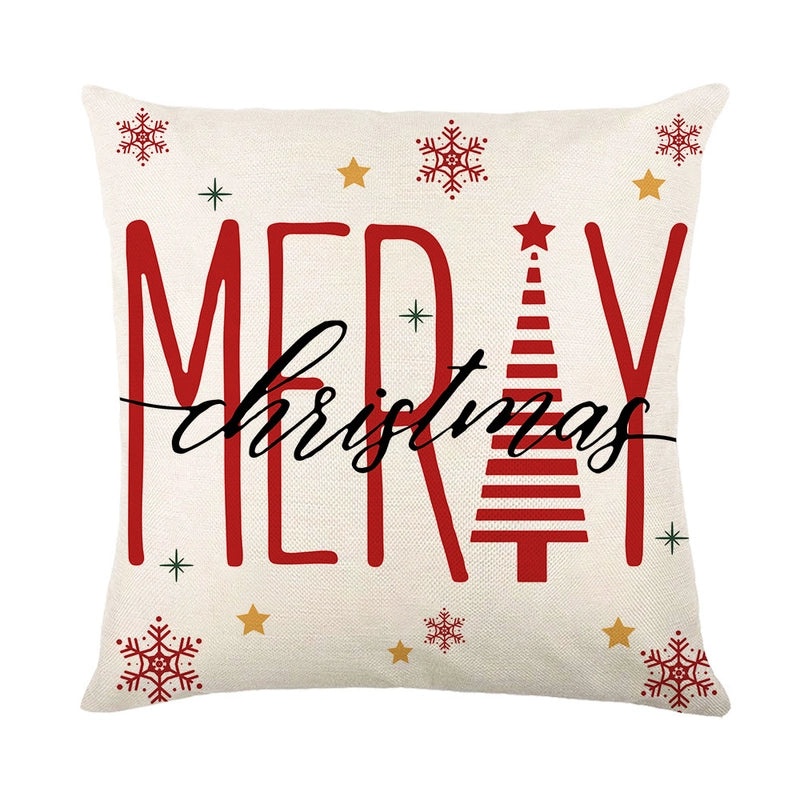 Holiday Themed Cartoon Polyester Pillow Covers|Home Decor & Bedding