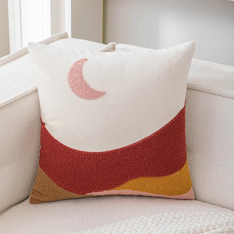 Panda Flower Watermelon Printed Polyester Pillow Covers for Couch Sofa Decor | Home Decor & Pillows