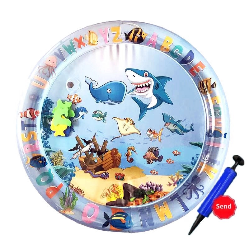 Inflatable Cat and Dog Cooling Water Mat with Fish Toy for Pets|Pet Cooling Accessories