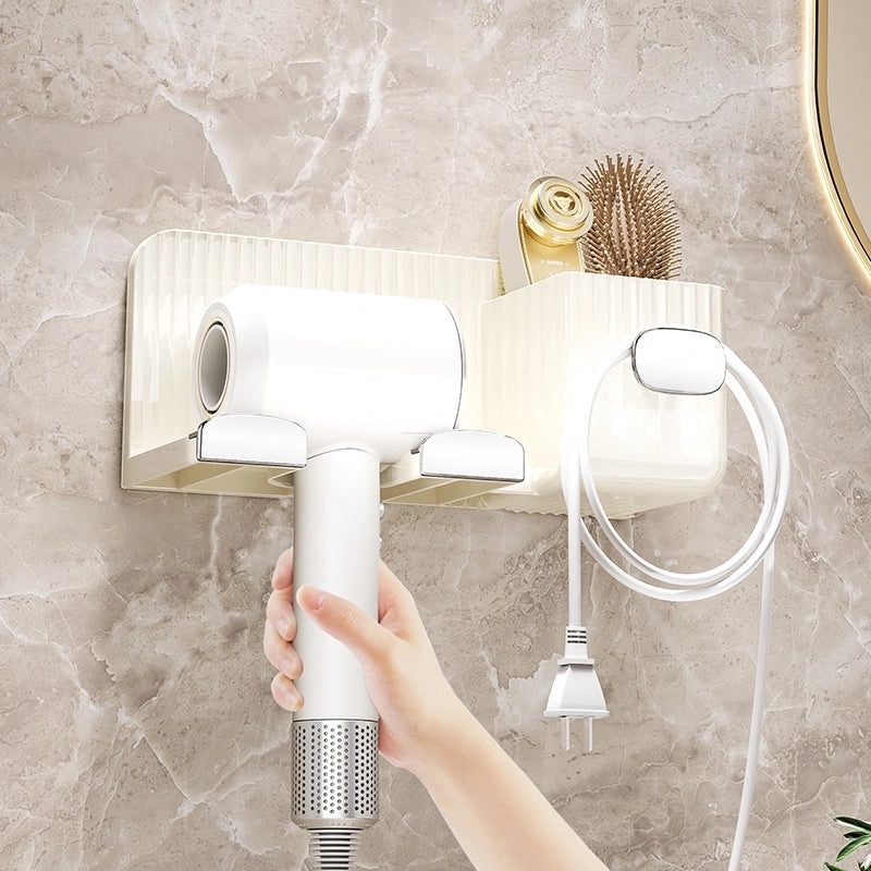 Bolan Punch-free Wall-mounted Hair Dryer Holder for Bathroom | Bathroom Accessories