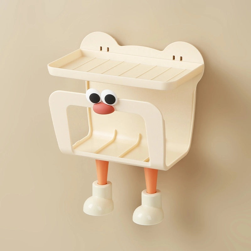 Minimalist Cartoon Style Solid Color ABS Tissue Box Holder|Home Decor & Accessories