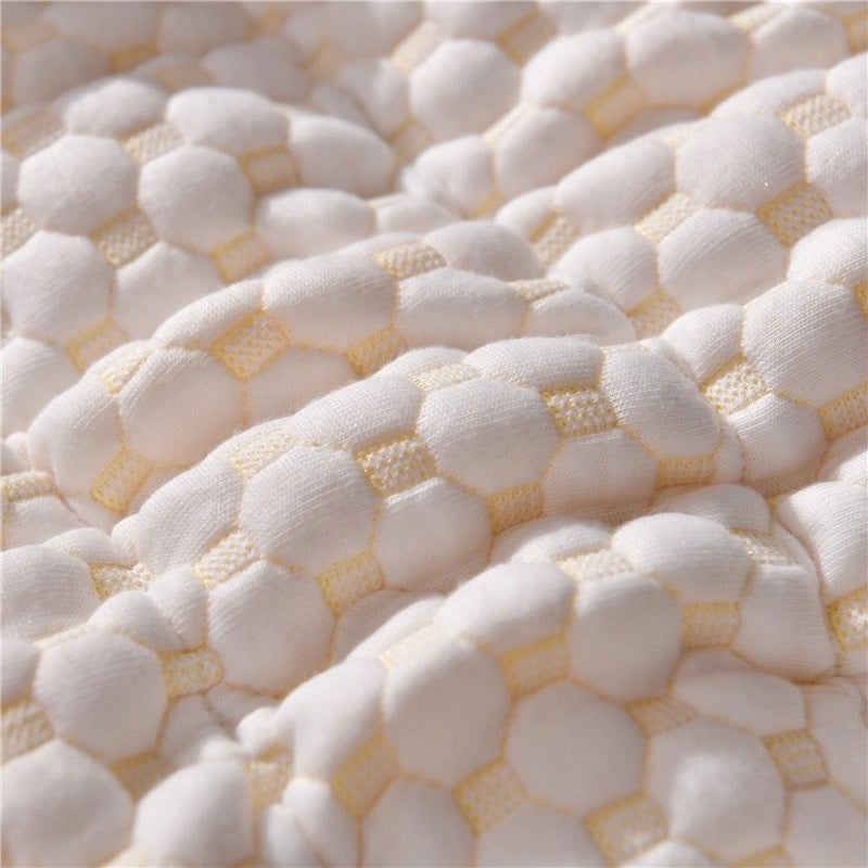 Water Cube Bean Pillow Pair | Cervical Support Low Pillow for Sleep Student Home Use | Soft Comfortable Pillow Core | Bedding Accessories