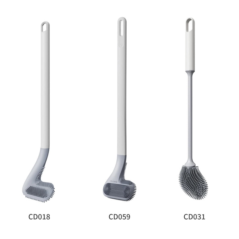 Elegant Solid Color Toilet Brush for Home Cleaning|Household & Cleaning Supplies