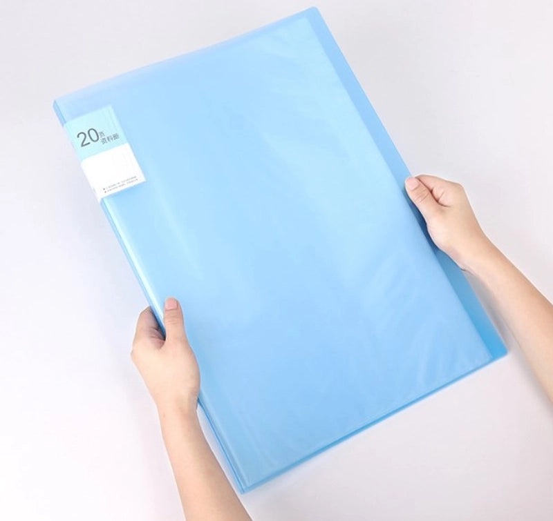 A3 A2 Info Booklets with 4-Open Folders | 4K Sketch Drawing Album & 8K Art Collection Loose-Leaf Binder | Art Supplies & Stationery