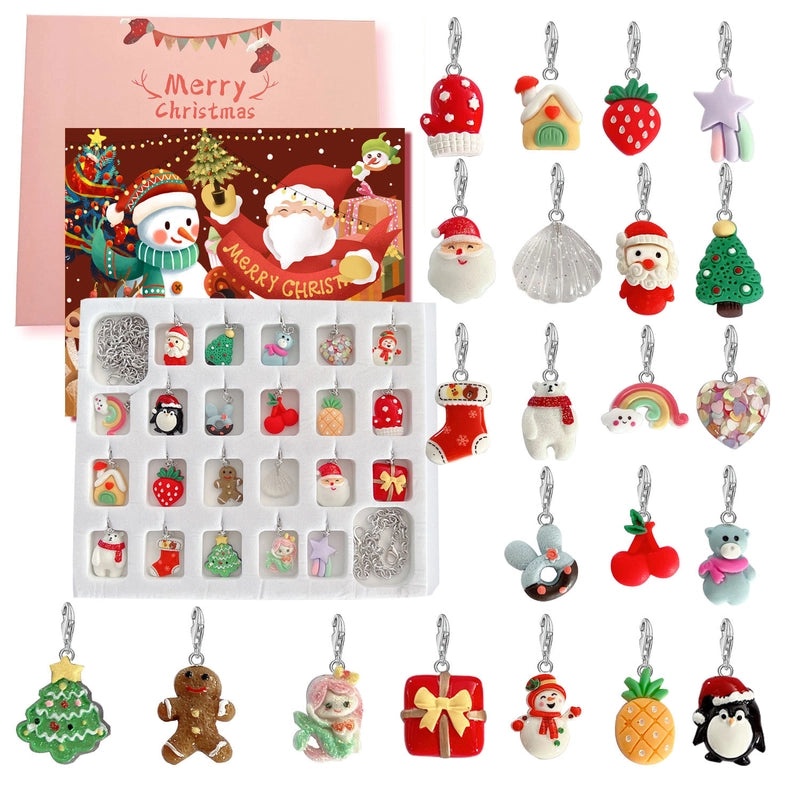Festive Rainbow Animal Charms Christmas Party Accessories|Holiday Party Supplies
