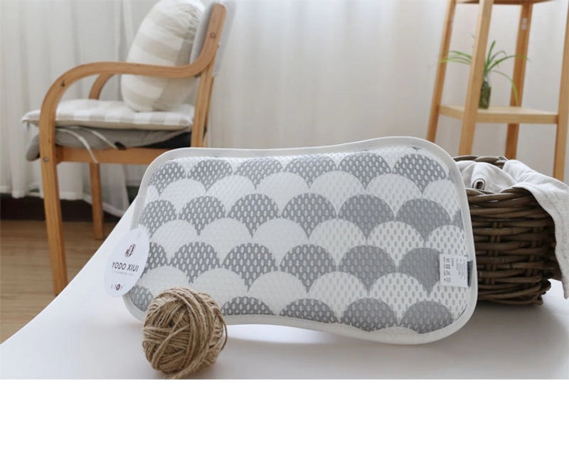 Yodoxiui Washable 3D Printed Baby Pillow Breathable Head Protection Pillow for Children|Baby Pillows & Head Support