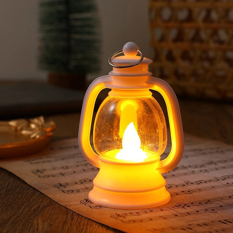 Retro Mini Oil Lamp Christmas Decoration Creative Horse Lamp Bar Atmosphere Gift|Home Decor