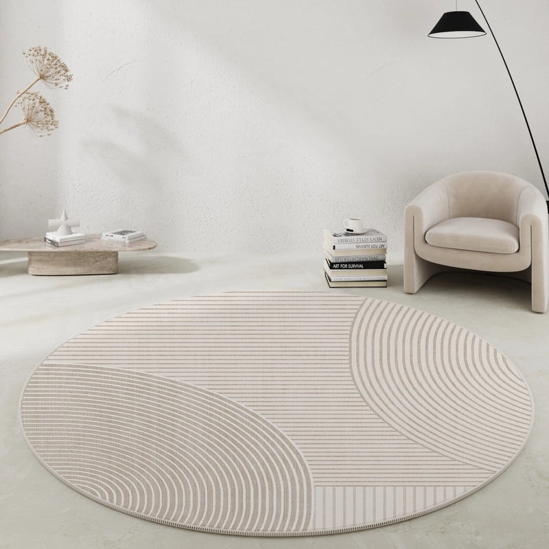 Quiet Round Carpet for Swivel Chairs - Soundproof, Non-Slip Floor Mat for Office, Study, Computer & E-Sports|Home & Office Accessories