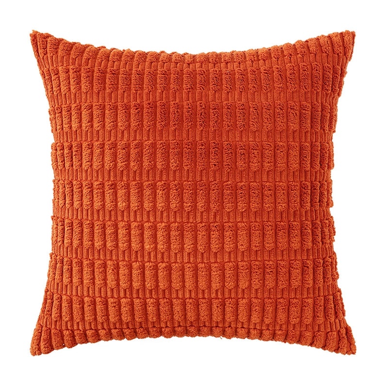 Chinoiserie Style Solid Color Corduroy Pillow Covers for Vacation Home Decor|Home Decor Pillows