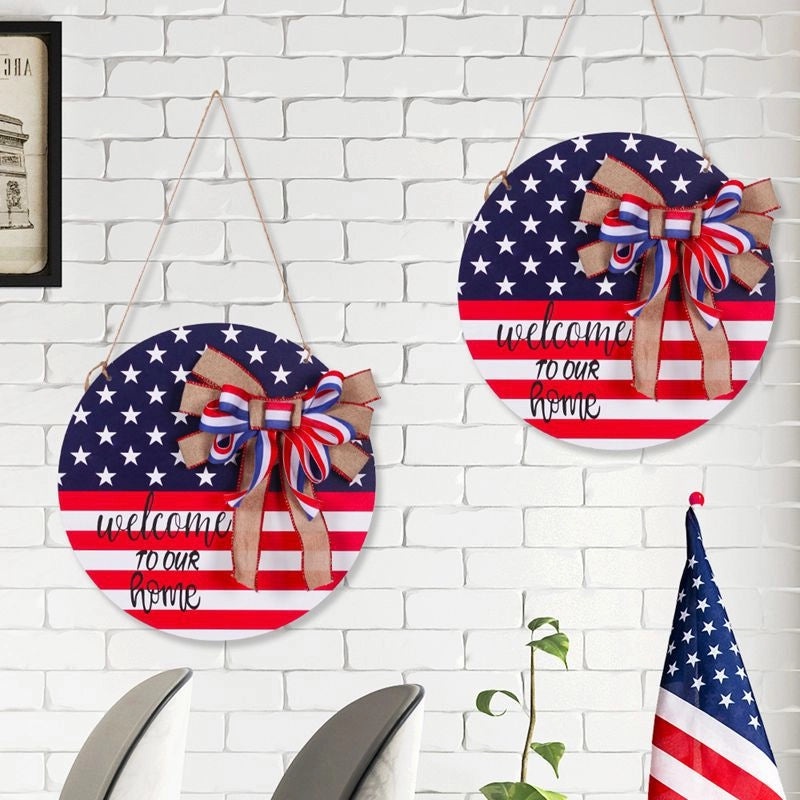 Festive Wooden Christmas Ornaments for Hanging Decorations|Holiday Home Decor