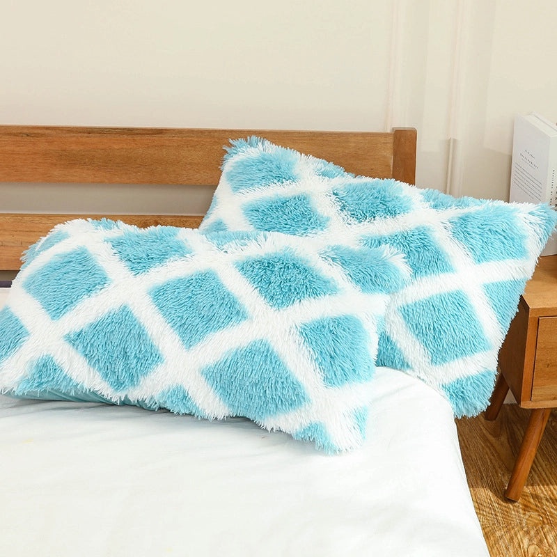 Solid Color Polyester Pillow Covers for Bedding | Home Decor & Bedding