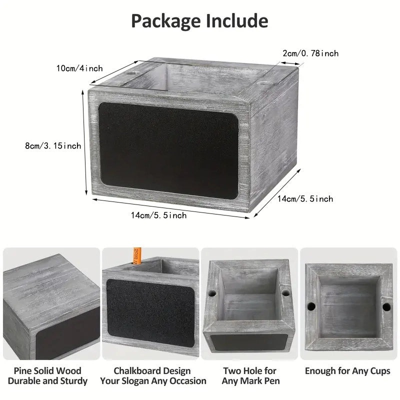 Modern Wooden Letters Numbers Text Decorative Signs for Home Office Wall Art | Home Decor Accessories